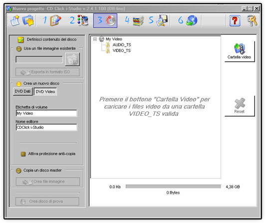 Masterizzazione DVD Video