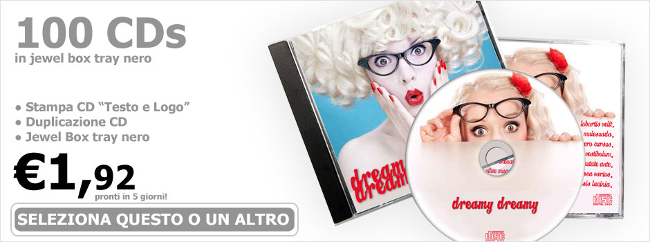 CD Click - Stampa Blu Ray - Masterizzazione Blu Ray