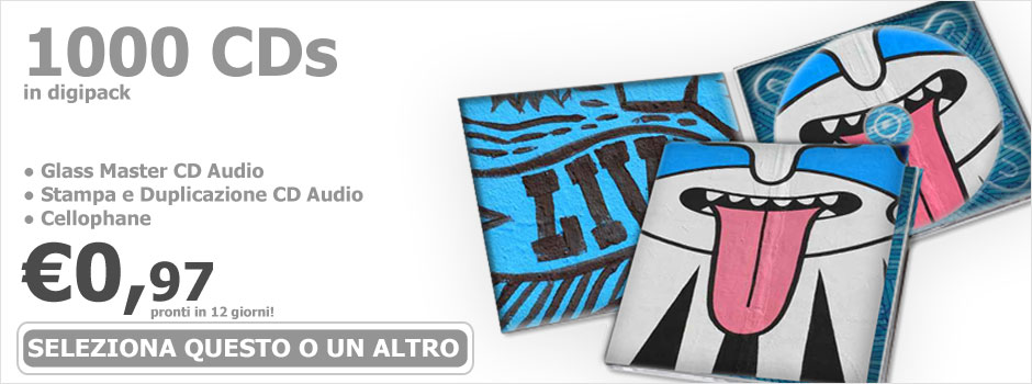 CD Click - Stampa CD Vinile - Masterizzazione CD Vinile