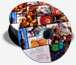 100 CD Stampa Inkjet Colore, Masterizzazione, in Campana