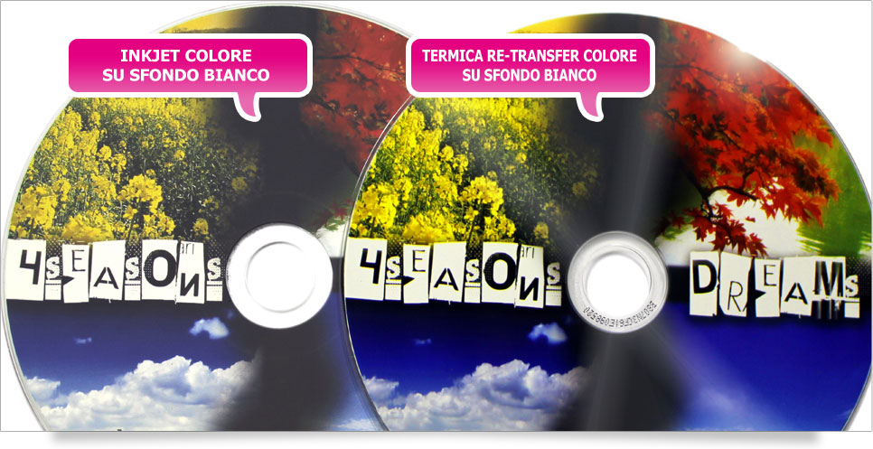 compara stampa cd termica con inkjet